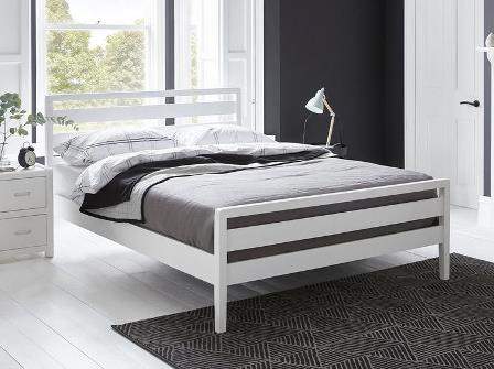 Dreams woodstock white wooden bed