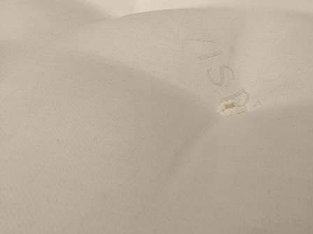 Closeup of Vispring Plymouth Supreme pocket sprung mattress at John Lewis